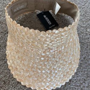 CAPRI VISOR IN BLONDE NWT